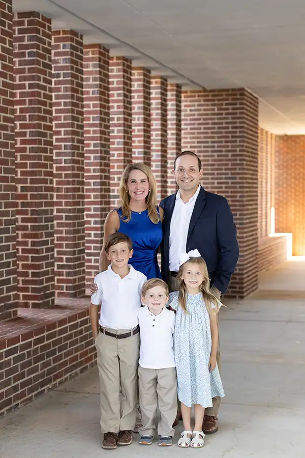 Dr. Andres Pappa and his family 